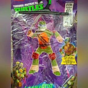 Kid's Medium 8/10 Leonardo Ninja Turtles Costume